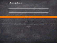 Tablet Screenshot of glamourgurlz.com